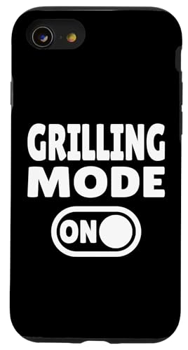 Grilling Mode ON – BBQ Hülle für iPhone SE (2020) / 7 / 8 von Louisiana Orleans Cajun Creole retro apparel