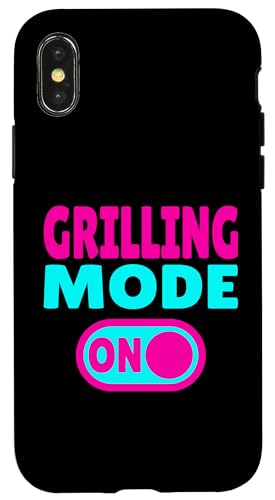 Grilling Mode ON – BBQ Hülle für iPhone X/XS Grilling Mode ON – BBQ Hülle für iPhone X/XS von Louisiana Orleans Cajun Creole retro apparel
