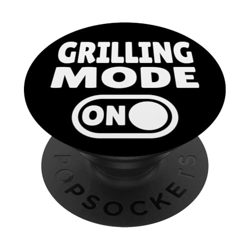 Grilling Mode ON – BBQ PopSockets Klebender PopGrip Grilling Mode ON – BBQ PopSockets Klebender PopGrip von Louisiana Orleans Cajun Creole retro apparel