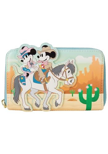 Disney von Loungefly Porte-monnaie Western-Micky und Minnie Disney von Loungefly Porte-monnaie Western-Micky und Minnie von Loungefly