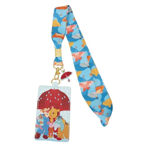 LOUNGEFLY Disney Winnie Puuh and Friends Rainy Day Schlüsselband, WDL0566, Mehrfarbig von Loungefly