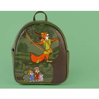 Loungefly Disney Robin Hood Forest Mini Backpack - VeryNeko Exclusive von Loungefly