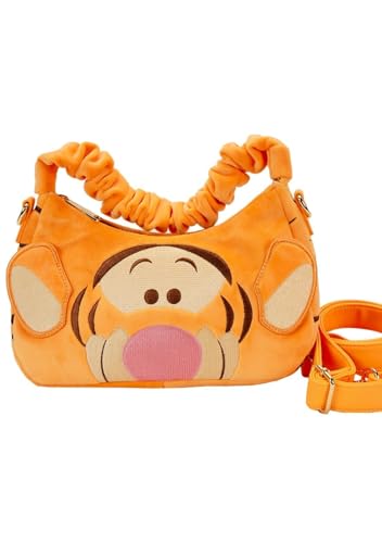 Loungefly Disney Winnie Puuh Tigger Plüsch Crossbody Bag, Mehrfarbig/Meereswellen (Ocean Tides) von Loungefly