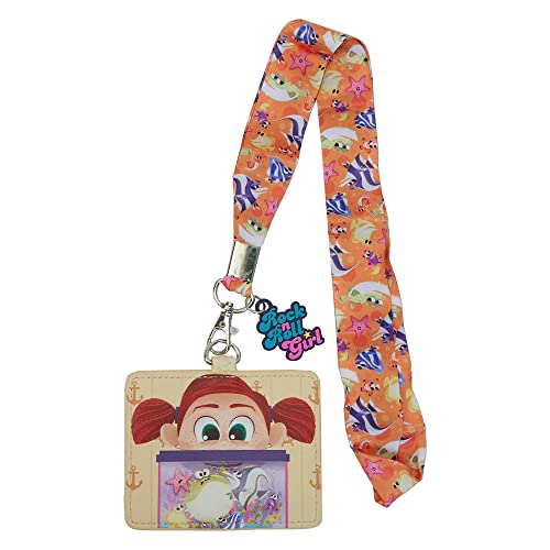 Loungefly Findet Nemo Darla Fish Tank Lanyard mit Kartenhalter von Loungefly