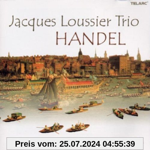 Plays Händel von Loussier, Jacques Trio