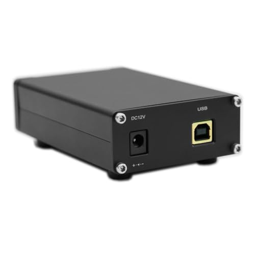 Louttary 1 Stück DAC6 XMOS208+ES9038 Digitaler HiFi-Audio-Decoder USB-Plattenspieler-Decoder Schwarz Aluminiumlegierung -Kopfhörerverstärker Unterstützung DSD Louttary 1 Stück DAC6 XMOS208+ES9038 Digitaler HiFi-Audio-Decoder USB-Plattenspieler-Decoder Schwarz Aluminiumlegierung -Kopfhörerverstärker Unterstützung DSD von Louttary