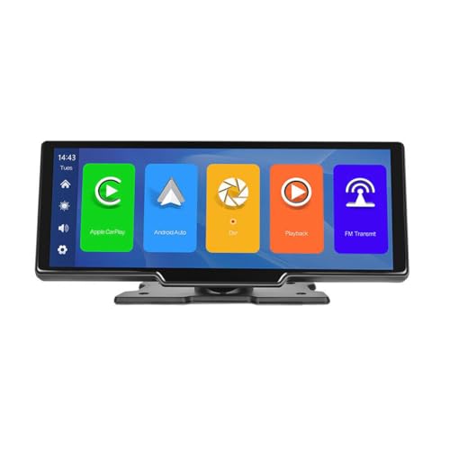 Louttary 10,26-Dashcam, Vordere Rückfahrkamera, Kabelloses Carplay und Android Auto, Intelligenter HD-Touchscreen-Player, Bluetooth Host-B, Einfache Installation, Einfache Bedienung Louttary 10,26-Dashcam, Vordere Rückfahrkamera, Kabelloses Carplay und Android Auto, Intelligenter HD-Touchscreen-Player, Bluetooth Host-B, Einfache Installation, Einfache Bedienung von Louttary