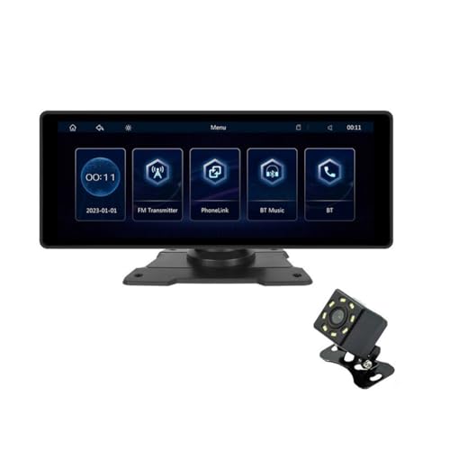 Louttary 10,26-Smart-Player, IPS-Touchscreen, Kabelloses Carplay und Tragbares Android-Autoradio, Bluetooth-Host mit Kamera, Langlebig von Louttary