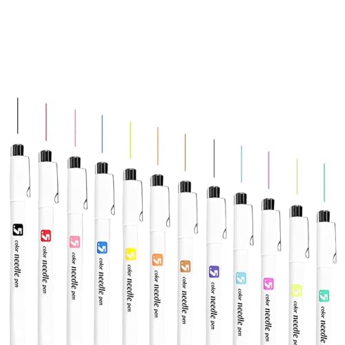 Louttary 12 Farben 05 Mikrometer Stift-Set Mini-Fineliner Zeichenstift-Set Kit Mini-Stift Fineliner-Tintenset, Mikrometer-Stifte für Künstler Louttary 12 Farben 05 Mikrometer Stift-Set Mini-Fineliner Zeichenstift-Set Kit Mini-Stift Fineliner-Tintenset, Mikrometer-Stifte für Künstler von Louttary