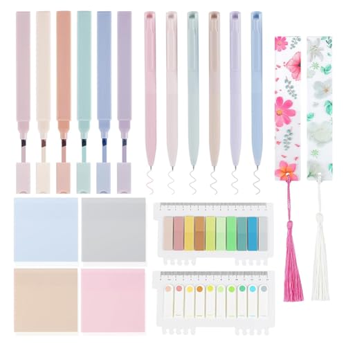 Louttary 20-Teiliges Bibelstudien-Set, Tagebuch-Set, Ästhetische Pastell-, Stifte, Registerkarten, Lesezeichen für Frauen, Teenager, Schule, Ersatzzubehör Louttary 20-Teiliges Bibelstudien-Set, Tagebuch-Set, Ästhetische Pastell-, Stifte, Registerkarten, Lesezeichen für Frauen, Teenager, Schule, Ersatzzubehör von Louttary