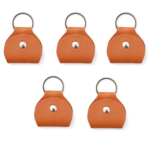 Louttary 5 X Gitarrenplektrum-Halter, Schlüsselanhänger, Tasche für Gitarrenplektrum, Schlüsselanhänger-Etui, Geschenk für Gitarrenspieler, Louttary 5 X Gitarrenplektrum-Halter, Schlüsselanhänger, Tasche für Gitarrenplektrum, Schlüsselanhänger-Etui, Geschenk für Gitarrenspieler, von Louttary