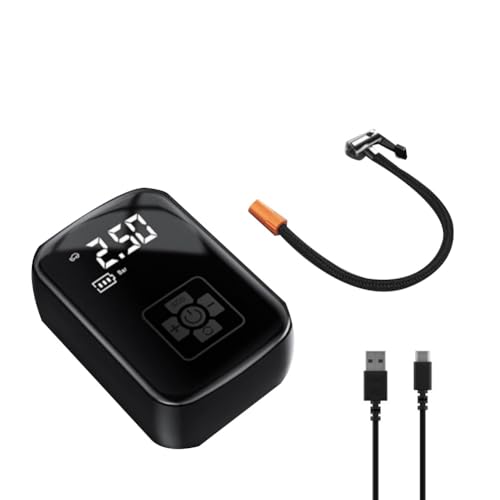 Louttary Automontierte Kabellose Aufblaspumpe, Aufblaspumpe mit Digitalanzeige und Powerbank-Funktion Louttary Automontierte Kabellose Aufblaspumpe, Aufblaspumpe mit Digitalanzeige und Powerbank-Funktion von Louttary