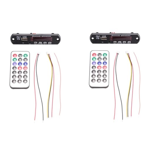 Louttary Bluetooth MP3 5.0 Decoder Board DC 5V 12V Auto FM Unterstützt TF USB AUX für Autotelefon Louttary Bluetooth MP3 5.0 Decoder Board DC 5V 12V Auto FM Unterstützt TF USB AUX für Autotelefon von Louttary