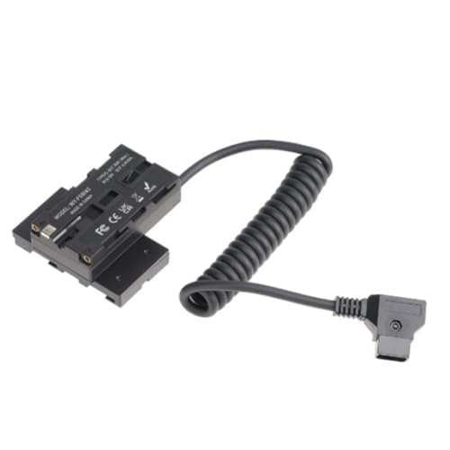 Louttary Dummy-Batterie D-Tap auf Doppelseitiges NP-F550-Spiralkabel DC-Koppler-Zubehör für Monitor/Licht/Mikrofon/Sender-Empfänger Einfach zu Bedienen Louttary Dummy-Batterie D-Tap auf Doppelseitiges NP-F550-Spiralkabel DC-Koppler-Zubehör für Monitor/Licht/Mikrofon/Sender-Empfänger Einfach zu Bedienen von Louttary