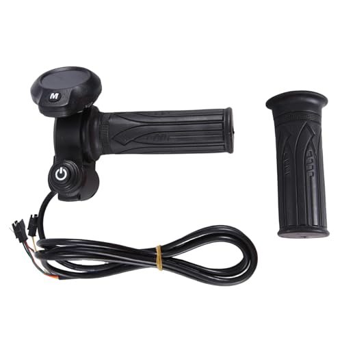 Louttary Fahrrad Elektroroller Beschleunigeranzeige Ebike Gasgriff Digitaler Monitor für Fahrrad Elektroroller Auslöser Einfache Installation Louttary Fahrrad Elektroroller Beschleunigeranzeige Ebike Gasgriff Digitaler Monitor für Fahrrad Elektroroller Auslöser Einfache Installation von Louttary