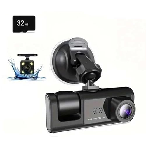 Louttary HD 1080P+WIFI Loop Video Autokamera 3 Objektive Auto Recorder Kabellose WiFi Mobile Verbindung Auto DVR Autozubehör Louttary HD 1080P+WIFI Loop Video Autokamera 3 Objektive Auto Recorder Kabellose WiFi Mobile Verbindung Auto DVR Autozubehör von Louttary