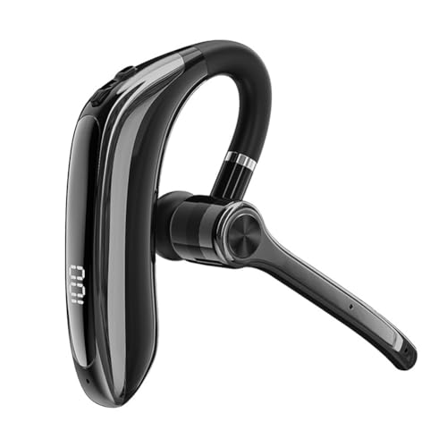 Louttary Kabellose Kopfhörer mit Dual-Mikrofon, Bluetooth-Ohrhörer ENC, Headset mit Geräuschunterdrückung für Geschäftsfahrten, Langlebig, Einfach zu Bedienen, Schwarz Louttary Kabellose Kopfhörer mit Dual-Mikrofon, Bluetooth-Ohrhörer ENC, Headset mit Geräuschunterdrückung für Geschäftsfahrten, Langlebig, Einfach zu Bedienen, Schwarz von Louttary
