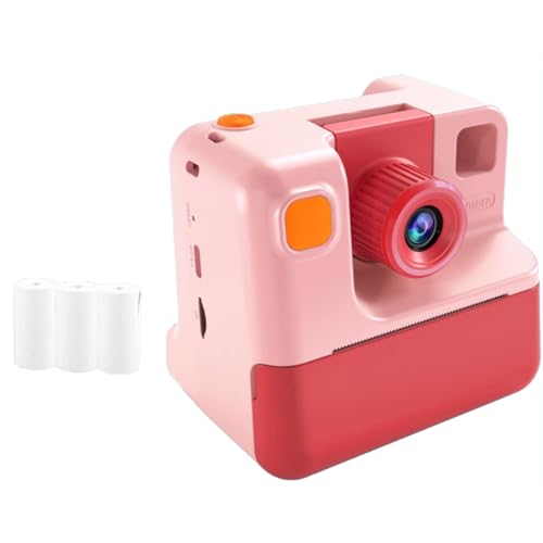 Louttary Kinder-Sofortbildkamera, Druckkamera, 1080P HD-Digitalkamera, Fotopapier, Kinderspielzeugkamera für Geburtstag, Weihnachten, Geschenk, Langlebig, Einfach zu Bedienen – Rosa Louttary Kinder-Sofortbildkamera, Druckkamera, 1080P HD-Digitalkamera, Fotopapier, Kinderspielzeugkamera für Geburtstag, Weihnachten, Geschenk, Langlebig, Einfach zu Bedienen – Rosa von Louttary