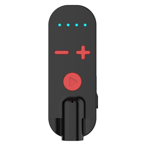 Louttary Lavalier Stereo-Adapter für Spiele/Musik/Anrufe mit Geräuschunterdrückung und Mikrofon, Rot, 1 Stück von Louttary