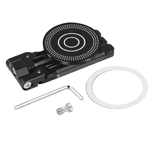 Louttary Multifunktionaler Magnetischer Fotoständer mit Kabelloser Aufladung, Klappbarer Schnellverschluss-Stativ, Hand-Selfie-Telefonhalter, Langlebig, Einfache Installation, C Louttary Multifunktionaler Magnetischer Fotoständer mit Kabelloser Aufladung, Klappbarer Schnellverschluss-Stativ, Hand-Selfie-Telefonhalter, Langlebig, Einfache Installation, C von Louttary