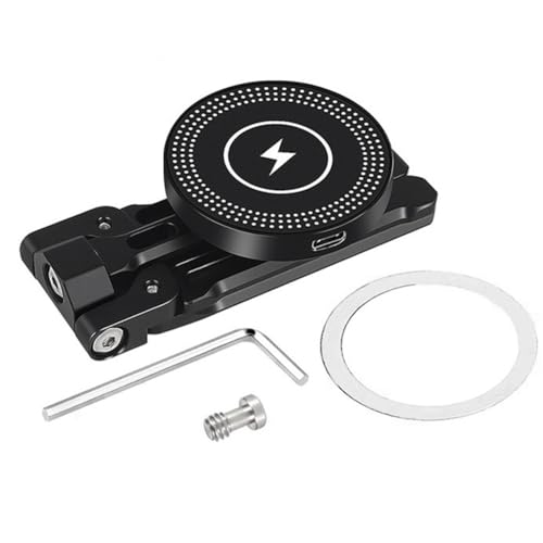 Louttary Multifunktions-Fotoständer mit Magnetischer Kabelloser Aufladung, Zusammenklappbarer Stativ-Handheld-Selfie-Handyhalter mit Schnellverschluss, Langlebig, Einfache Installation, Einfach zu Bed Louttary Multifunktions-Fotoständer mit Magnetischer Kabelloser Aufladung, Zusammenklappbarer Stativ-Handheld-Selfie-Handyhalter mit Schnellverschluss, Langlebig, Einfache Installation, Einfach zu Bed von Louttary