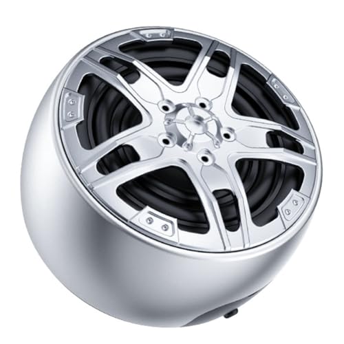 Louttary Neuer IPX7 Wasserdichter Kabelloser Bluetooth-Lautsprecher, Metall, Kleine Stahlkanone, Auto, Outdoor, Mini, Tragbar, Geschenk, Kleiner Lautsprecher, Einfach zu Bedienen B Louttary Neuer IPX7 Wasserdichter Kabelloser Bluetooth-Lautsprecher, Metall, Kleine Stahlkanone, Auto, Outdoor, Mini, Tragbar, Geschenk, Kleiner Lautsprecher, Einfach zu Bedienen B von Louttary