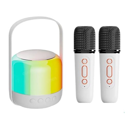 Louttary RGB-Buntes LED-Licht, Bluetooth 5.3 PA-Lautsprecher, Kabellose Doppelmikrofone, KTV-System, 3D-HiFi-Stereo-Surround, Langlebig, Einfach zu Bedienen Louttary RGB-Buntes LED-Licht, Bluetooth 5.3 PA-Lautsprecher, Kabellose Doppelmikrofone, KTV-System, 3D-HiFi-Stereo-Surround, Langlebig, Einfach zu Bedienen von Louttary