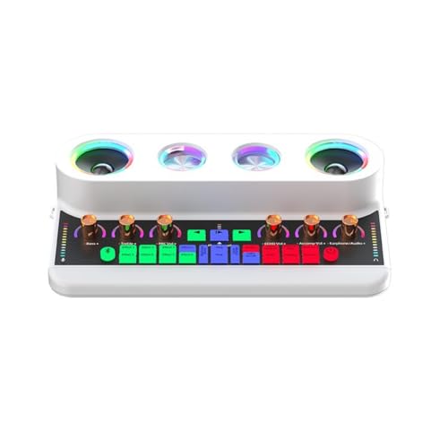 Louttary S20 Professionelle Audio-Soundkarte mit Anpassbarem Soundmodul, Musikkarte, Externe Audioschnittstelle für Live-Soundkarte, Langlebig, Einfache Installation, A Louttary S20 Professionelle Audio-Soundkarte mit Anpassbarem Soundmodul, Musikkarte, Externe Audioschnittstelle für Live-Soundkarte, Langlebig, Einfache Installation, A von Louttary