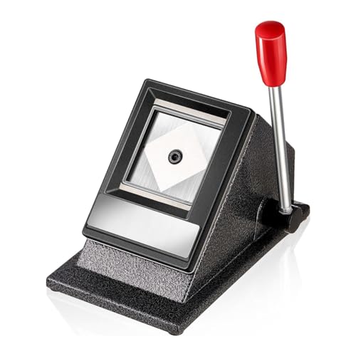 Louttary Stanze für Ausweisfotos auf Dem Tisch, 5,1 X 5,1 Cm, Passfotoschneider, Bild, Reisepass, Büro, Zuhause, Schulbedarf, Einfach zu Bedienen Louttary Stanze für Ausweisfotos auf Dem Tisch, 5,1 X 5,1 Cm, Passfotoschneider, Bild, Reisepass, Büro, Zuhause, Schulbedarf, Einfach zu Bedienen von Louttary
