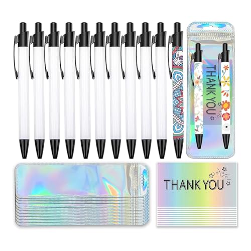 Louttary Sublimationsstifte-Set – Personalisierte Stifte zum Selbermachen für Thanksgiving, Weihnachten, Geschenk, Büro, Schule, Schreibwaren, Einfache Installation Louttary Sublimationsstifte-Set – Personalisierte Stifte zum Selbermachen für Thanksgiving, Weihnachten, Geschenk, Büro, Schule, Schreibwaren, Einfache Installation von Louttary