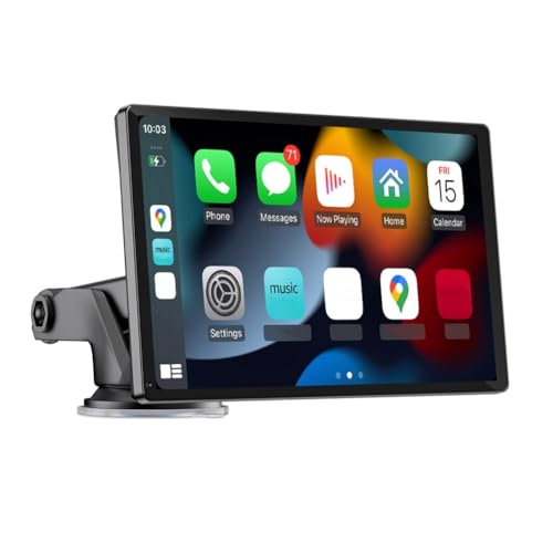 Louttary Universeller 9-Autoradio-Multimedia-Video-Player, Kabelloses Carplay und Kabelloses Android, Langlebig von Louttary
