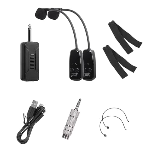 Louttary Wireless-Pickup für Erhu 1-Zu-2-Performance-Profession-Verstärker High-Fidelity-Instrument Wireless-Mikrofon-Clip, Langlebig Louttary Wireless-Pickup für Erhu 1-Zu-2-Performance-Profession-Verstärker High-Fidelity-Instrument Wireless-Mikrofon-Clip, Langlebig von Louttary