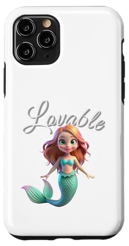 Liebenswerte Meerjungfrau Hülle für iPhone 11 Pro von Lovables Designs You Like