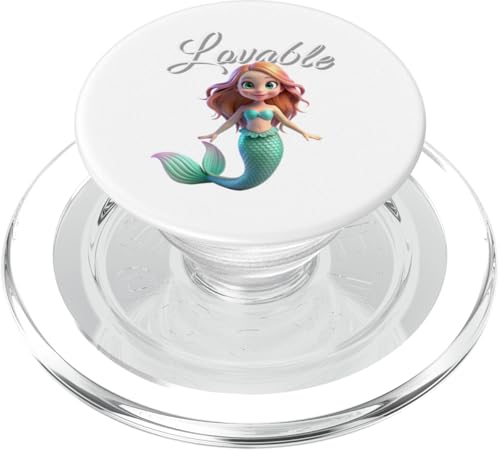 Liebenswerte Meerjungfrau PopSockets PopGrip für MagSafe Liebenswerte Meerjungfrau PopSockets PopGrip für MagSafe von Lovables Designs You Like