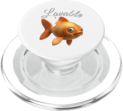 Liebenswerter Goldfisch PopSockets PopGrip für MagSafe Liebenswerter Goldfisch PopSockets PopGrip für MagSafe von Lovables Designs You Like