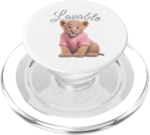 Liebenswerter Leopard PopSockets PopGrip für MagSafe Liebenswerter Leopard PopSockets PopGrip für MagSafe von Lovables Designs You Like