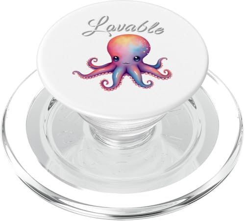 Liebenswerter Oktopus PopSockets PopGrip für MagSafe Liebenswerter Oktopus PopSockets PopGrip für MagSafe von Lovables Designs You Like