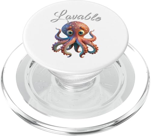 Liebenswerter Oktopus PopSockets PopGrip für MagSafe Liebenswerter Oktopus PopSockets PopGrip für MagSafe von Lovables Designs You Like