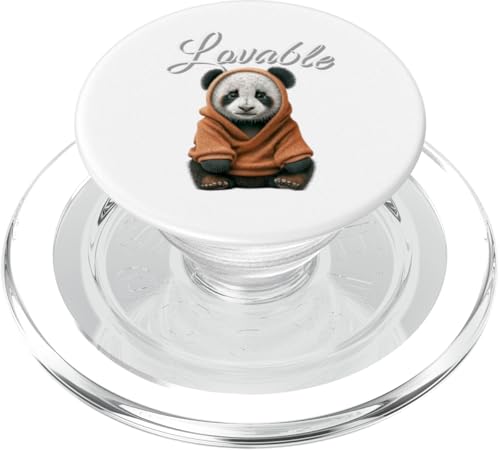 Liebenswerter Panda PopSockets PopGrip für MagSafe Liebenswerter Panda PopSockets PopGrip für MagSafe von Lovables Designs You Like