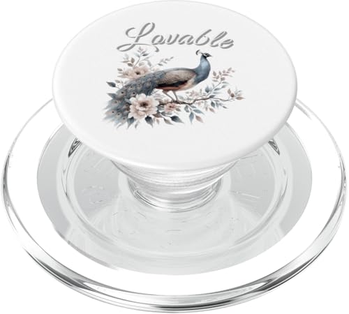 Liebenswerter Pfau PopSockets PopGrip für MagSafe Liebenswerter Pfau PopSockets PopGrip für MagSafe von Lovables Designs You Like
