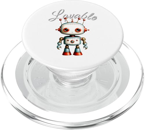 Liebenswerter Roboter PopSockets PopGrip für MagSafe Liebenswerter Roboter PopSockets PopGrip für MagSafe von Lovables Designs You Like