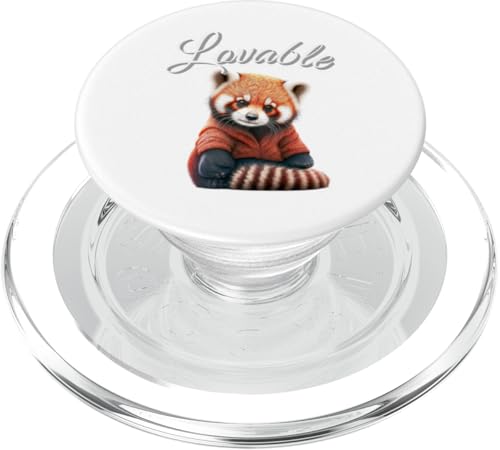 Liebenswerter Waschbär PopSockets PopGrip für MagSafe Liebenswerter Waschbär PopSockets PopGrip für MagSafe von Lovables Designs You Like