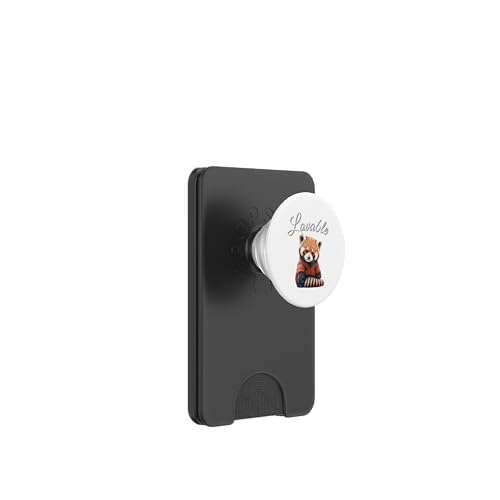 Liebenswerter Waschbär PopSockets PopWallet für MagSafe Liebenswerter Waschbär PopSockets PopWallet für MagSafe von Lovables Designs You Like