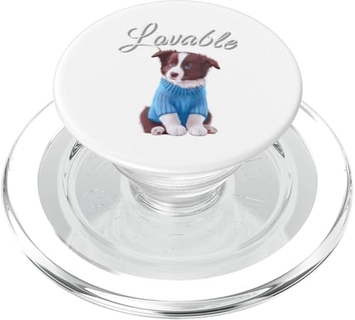 Liebenswerter Welpe PopSockets PopGrip für MagSafe von Lovables Designs You Like