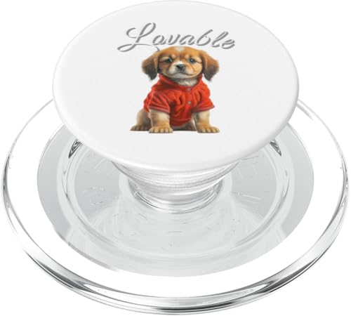 Liebenswerter Welpe PopSockets PopGrip für MagSafe Liebenswerter Welpe PopSockets PopGrip für MagSafe von Lovables Designs You Like