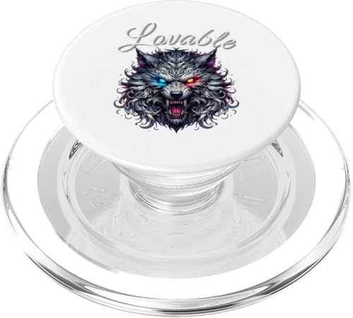 Liebenswerter Wolf PopSockets PopGrip für MagSafe Liebenswerter Wolf PopSockets PopGrip für MagSafe von Lovables Designs You Like