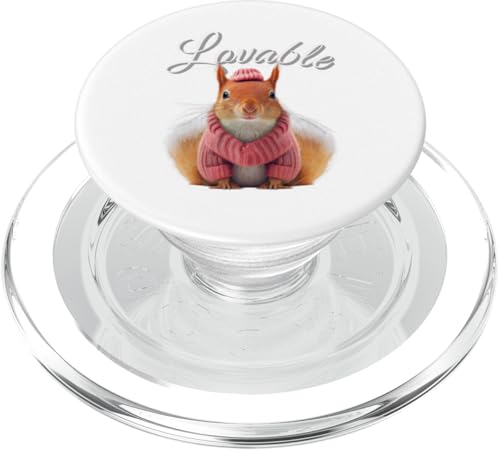 Liebenswertes Eichhörnchen PopSockets PopGrip für MagSafe Liebenswertes Eichhörnchen PopSockets PopGrip für MagSafe von Lovables Designs You Like