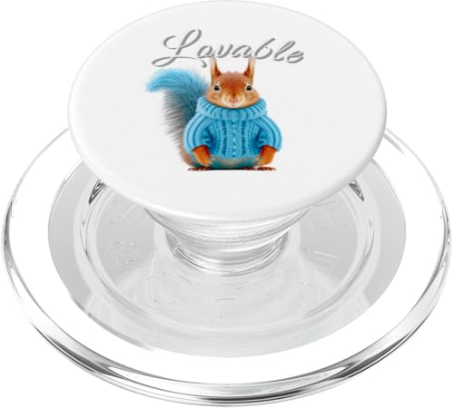 Liebenswertes Eichhörnchen PopSockets PopGrip für MagSafe von Lovables Designs You Like