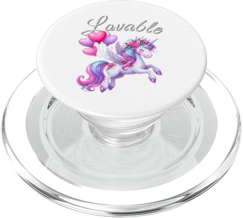Liebenswertes Einhorn PopSockets PopGrip für MagSafe Liebenswertes Einhorn PopSockets PopGrip für MagSafe von Lovables Designs You Like
