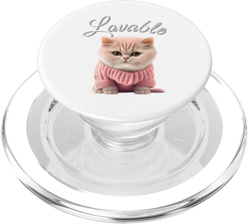 Liebenswertes Kätzchen PopSockets PopGrip für MagSafe Liebenswertes Kätzchen PopSockets PopGrip für MagSafe von Lovables Designs You Like